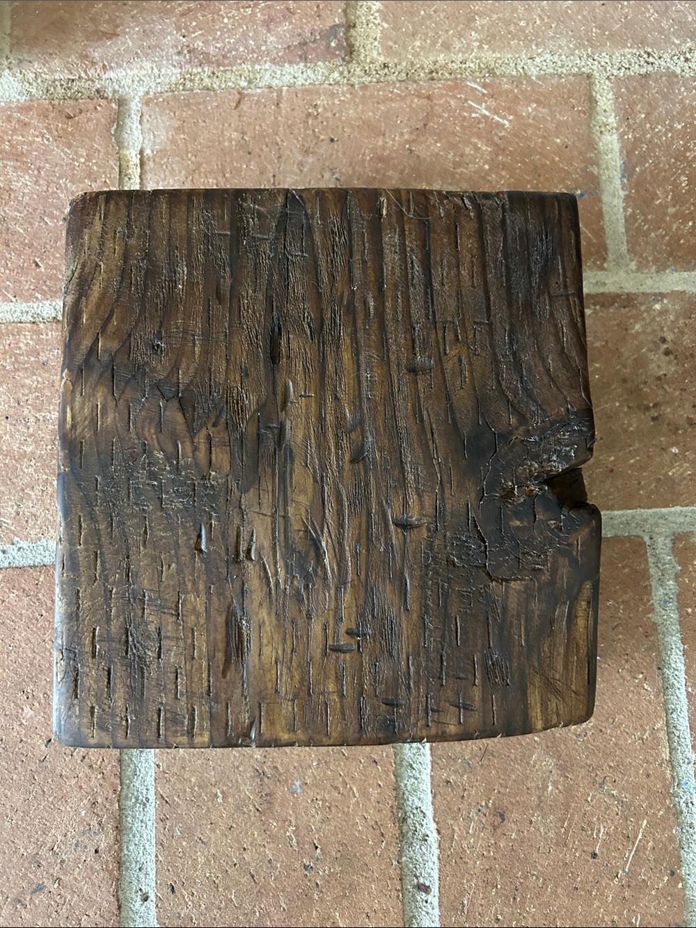 Rustic Solid Wood Riser from upcycled wood